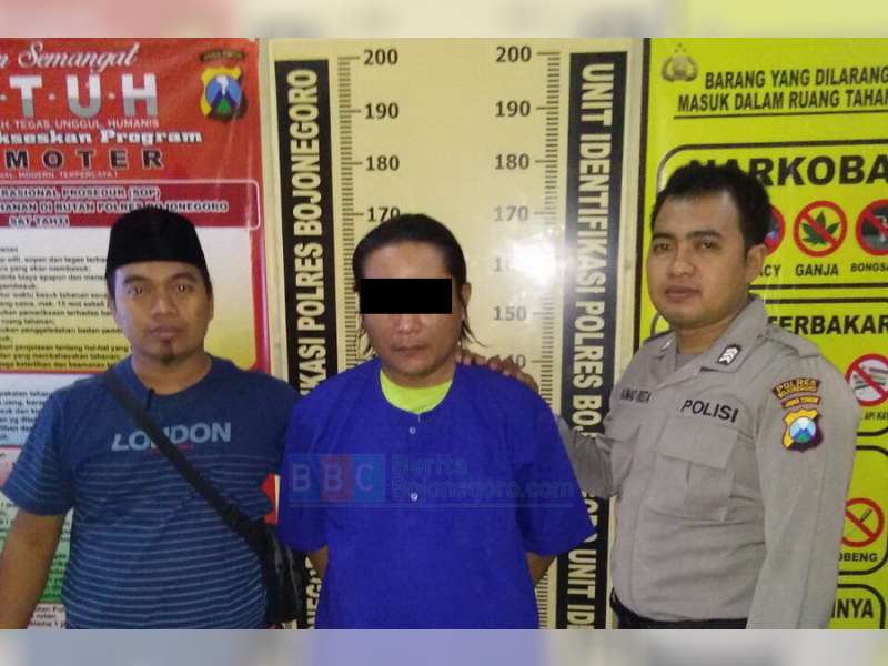 Polres Bojonegoro Tangkap Seorang DPO Pelaku Pencurian Konter HP