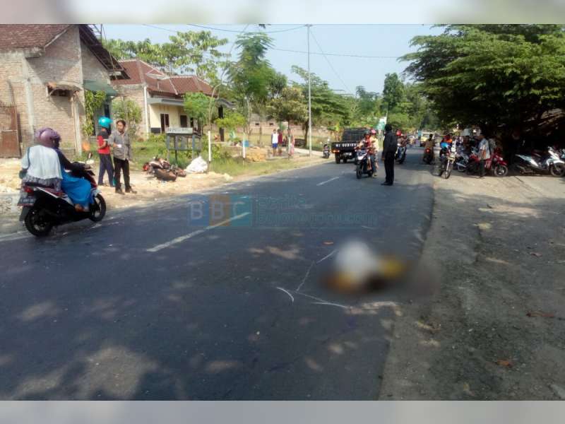 Honda CBR Tabrak Pejalan Kaki di Banjarsari Trucuk, Pejalan Kaki Meninggal Dunia