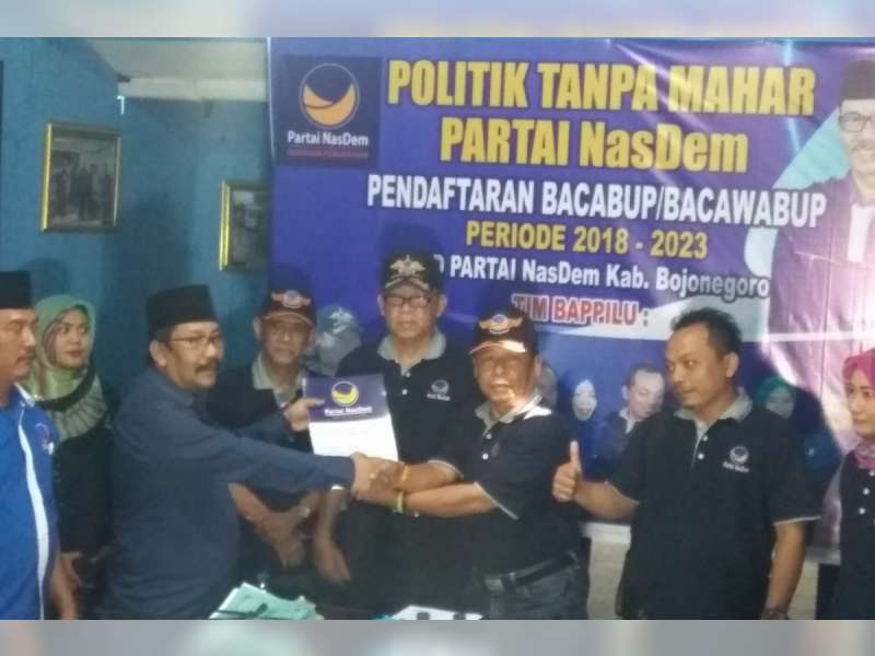 Ali Mustofa Hari Ini Daftar Bacabup dan Bacawabup Partai Nasdem