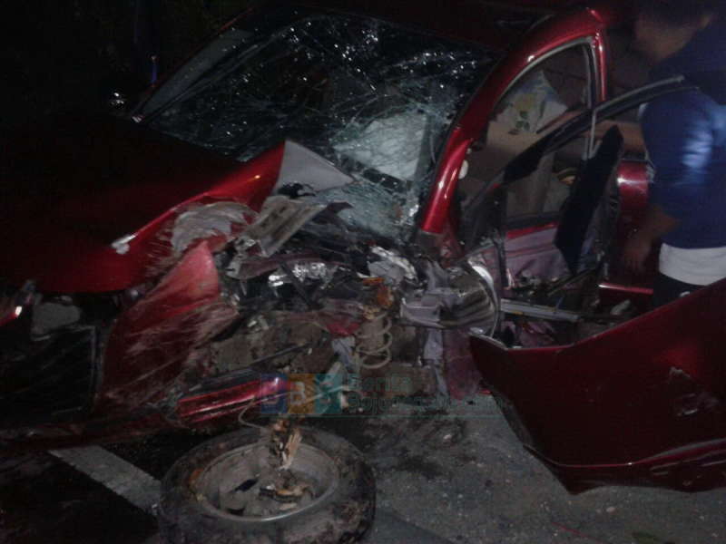 Avanza Tabrak Pohon Penghijauan di Balen, 1 Orang Meninggal 2 Orang Luka Berat