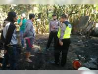 Gudang Kayu di Desa Pacul, Ludes Terbakar, Kerugian Diperkirakan Capai Rp 40 Juta