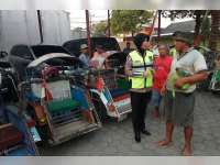 Satlantas Polres Blora Razia Bentor di Cepu