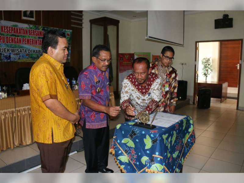 Pemkab Blora Tandatangani MoU Dengan Pertamina Untuk Bangun Obyek Wisata Kedungpupur