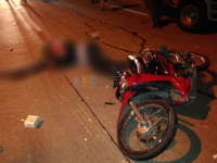 Motor Seruduk Truk Boks di Ngulanan Dander, Pengendara Motor Meninggal Dunia