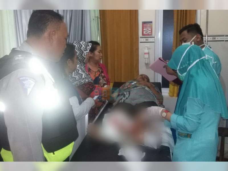 Motor Tabrak 2 Orang Pejalan Kaki di Kalitidu, Pengendara dan Pejalan Kaki Terluka