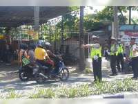 Sat Lantas Polres Bojonegoro Kembali Tindak 203 Pelanggar, Saat Razia di Jalan Veteran