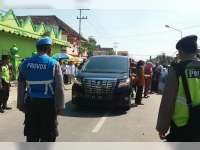Polres Bojonegoro Siapkan Pengamanan VIP Pada Kunjungan Mensos di Bojonegoro