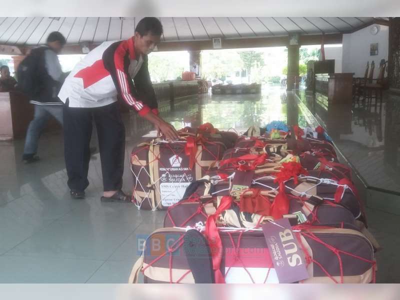 Koper Jamaah Haji Bojonegoro Diberangkatkan Malam Ini