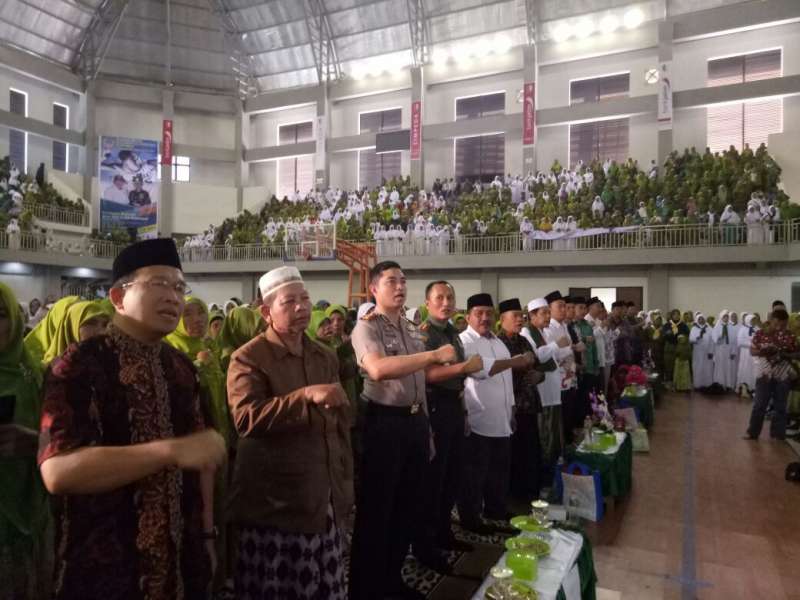 Kapolres Bersama Forkompimda Hadiri Harlah Muslimat NU ke 70