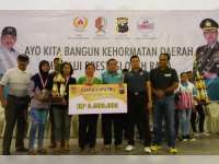 Turnamen Bola Voli Piala KONI dan Kapolres Bojonegoro Resmi Ditutup Tadi Malam