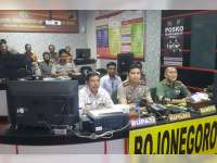 Bersama 3 Pilar, Kapolres Ikuti Vicon Sosialisasikan Perpu Ormas Dengan Mabes Polri