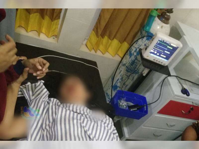 Dua Sepeda Motor Honda Beat Terlibat Kecelakaan di Kalitidu, Seorang Pembonceng Terluka