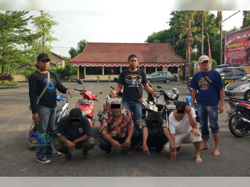 Sat Intelkam Polres Bojonegoro Grebek Judi Sabung Ayam, 4 orang Diamankan