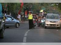 Polres Bojonegoro Kembali  Lakukan Razia di Jalan Veteran, 87 Pelanggar Ditindak Petugas