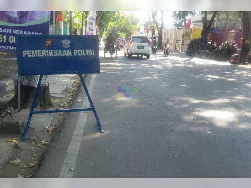 Razia Kendaraan di Jalan Sawunggaling, Sat Lantas Polres Bojonegoro Tindak 76 Pelanggar