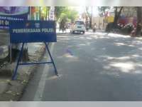 Razia Kendaraan di Jalan Sawunggaling, Sat Lantas Polres Bojonegoro Tindak 76 Pelanggar