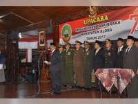 74 Anggota Paskibraka Kabupaten Blora Dikukuhkan Bupati Djoko Nugroho