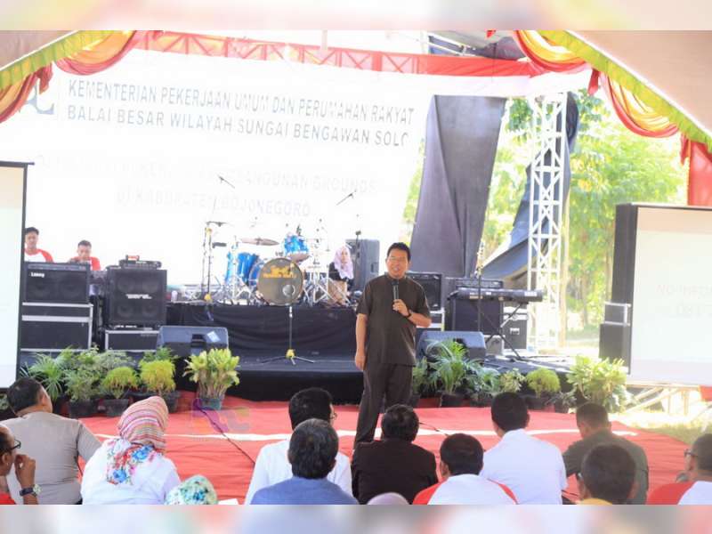 BBWS Sosialisasikan Rencanan Pembangunan Groundsill Bendung Gerak Bojonegoro