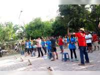 Lomba Panahan Turut Meriahkan Agustusan