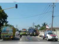 Kemudi Tidak Berfungsi Dengan Baik, Truk Tabrak Motor, Pengendara Motor Meninggal Dunia