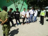 Kedapatan Membolos Sekolah, 7 Orang Pelajar ini Diamankan Polisi