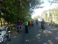 Razia Kendaraan di Jalan Veteran, Sat Lantas Polres Bojonegoro Tindak 94 Pelanggar