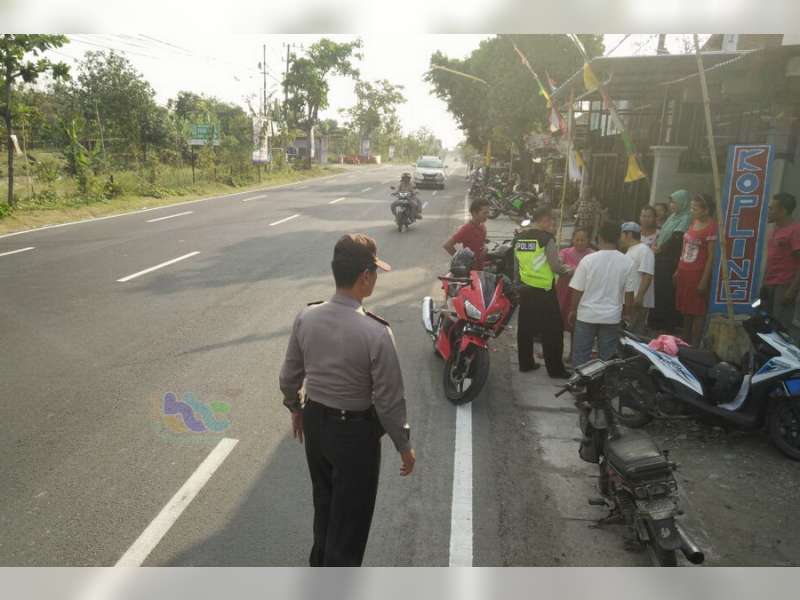 Honda Beat Diserempet Avanza di Kalitidu, Pembonceng Honda Beat Luka-Luka