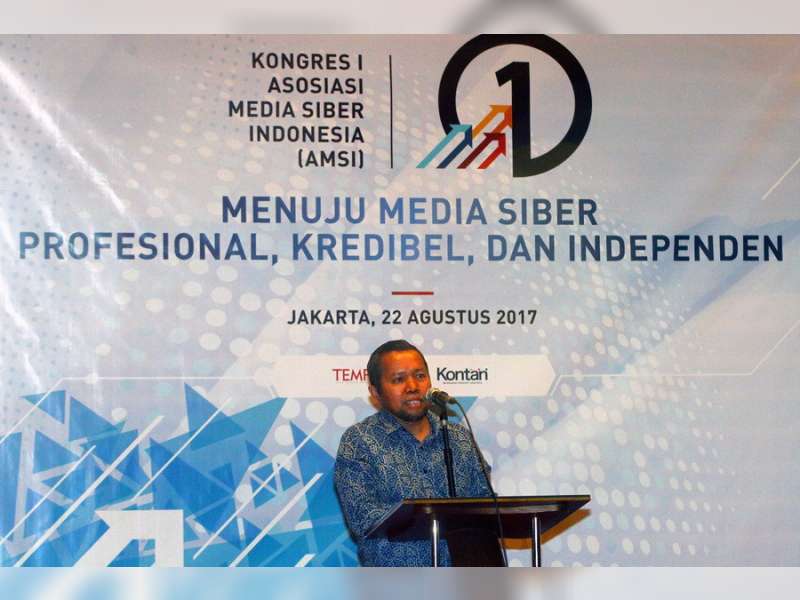 Kongres AMSI Kukuhkan Wenseslaus Manggut Jadi  Ketua Umum AMSI Periode 2017-2020