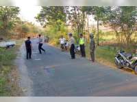 Hindari Lubang, Dua Motor Terlibat Kecelakaan di Kedewan, Tiga Orang Luka-Luka