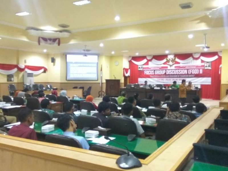 FGD Raperda Tentang Pengelolaan Parkir Sepi Usulan