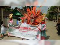 Kampung Ilmu Meriahkan Pawai Budaya di Purwosari