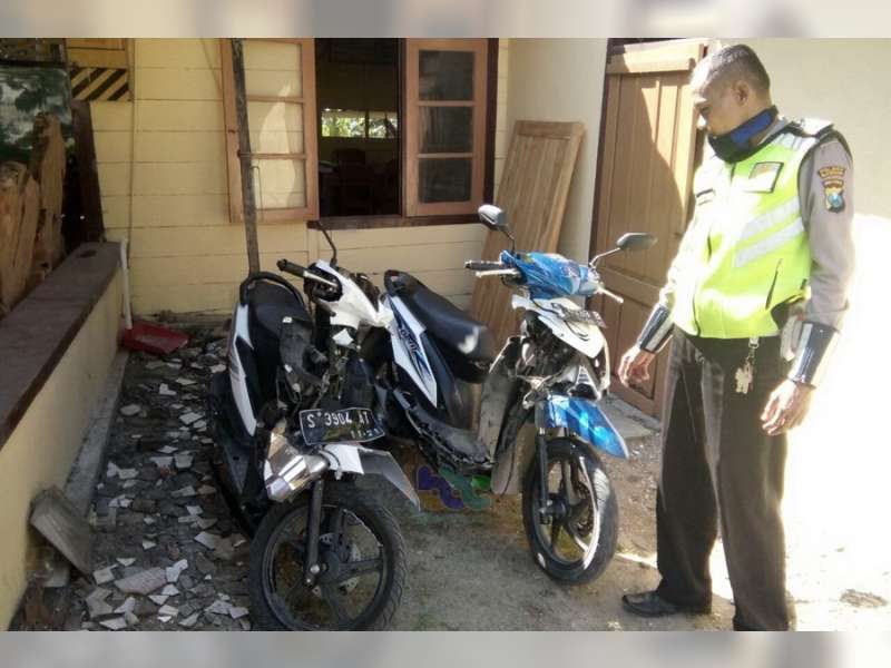 Dua Honda Beat Terlibat Kecelakaan di Sugihwaras, 5 orang Luka-Luka