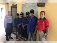 Asyik Main Judi Kartu, Empat Orang Warga Trucuk Diamankan Polisi