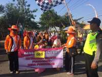 Anak-Anak TK dan PAUD Ikuti Pawai Budaya di Purwosari