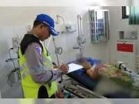 Ditabrak Motor, Bocah Pengayuh Sepeda Pancal, Alami Patah Tulang Tangan dan Kaki