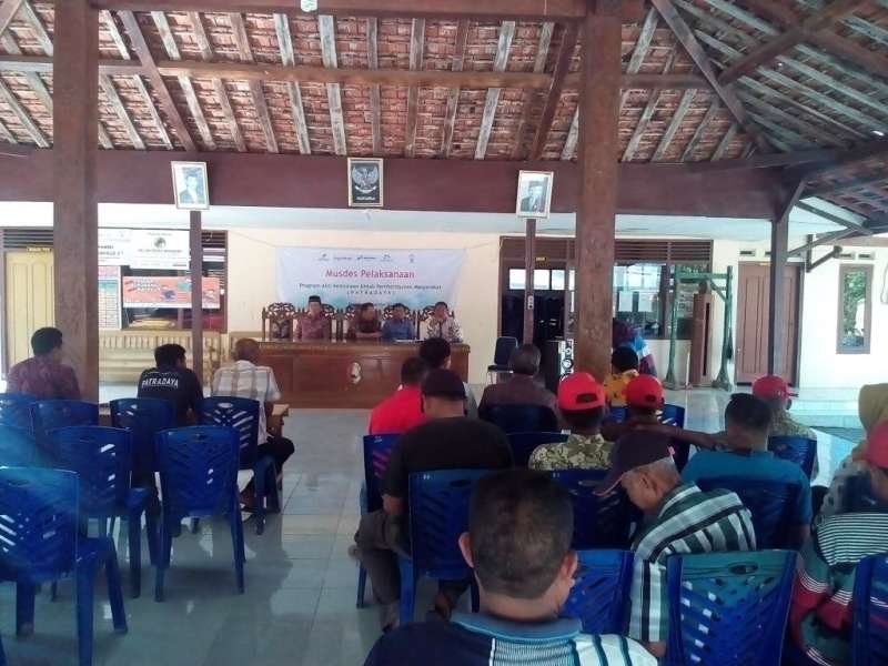 Musdes Brabowan Bentuk Tim Pelaksana Pembangunan TPT dan Sumur Bor Irigasi