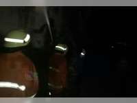 Gudang Oven Tembakau Milik Warga Temayang Terbakar