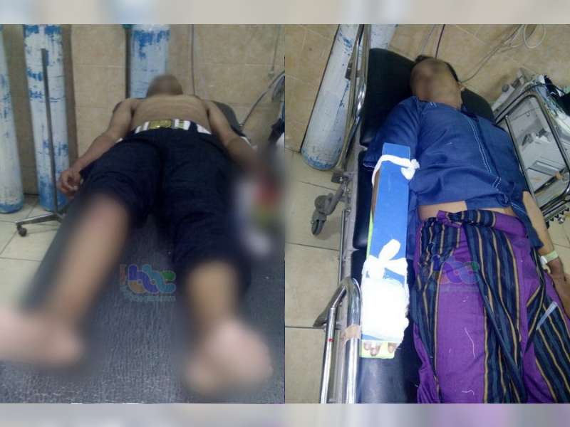 Tabrakan Motor di Balen, Dua Pengendara Masuk Rumah Sakit