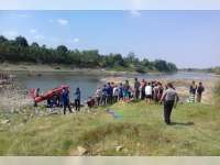 Korban Tenggelam di Bengawan Solo Belum Ditemukan, Pencarian Sementara Dihentikan