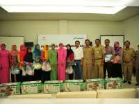 PT Pertamina EP Asset 4 Field Cepu Beri Pelatihan Manajemen ASI dan Posyandu