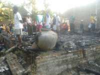 Ditinggal Cari Rumput, Rumah Warga Ngablak Ludes Terbakar