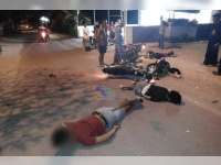 Dua Motor Beradu Muka di Gondang, Kedua Pengendara Sama-Sama Meninggal Dunia