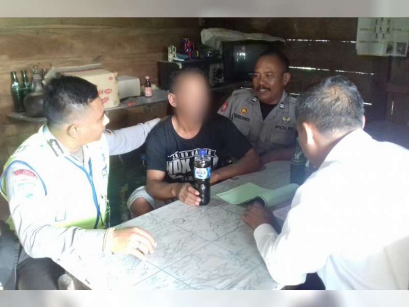Berantas Peredaran Miras Polsek Ngambon Lakukan Operasi