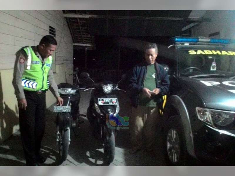 Kecelakaan Motor di Kanor, Seorang Pembonceng Luka-Luka