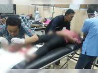 Minerva Seruduk Supra X di Balen, Seorang Pengendara Terluka