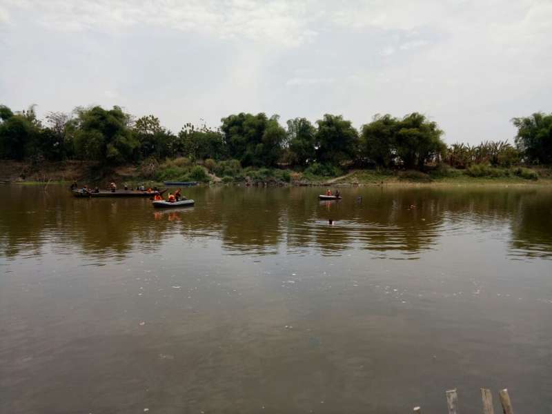 Tim SAR Mulai Cari Yusuf, Korban Tenggelam di Bengawan Solo Padangan