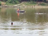 Hingga Malam ini Remaja Asal Padangan Korban Tenggelam di Bengawan Solo Belum Ditemukan