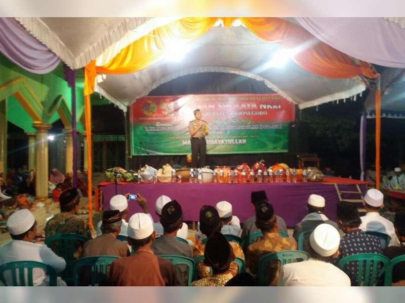 Hadiri Pengajian di Sukosewu, Kapolres Ajak Jamaah Untuk Tidak Ikut Aksi di Jakarta