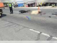 Serempet Truk, Pengendara Motor di Tuban Tewas di TKP