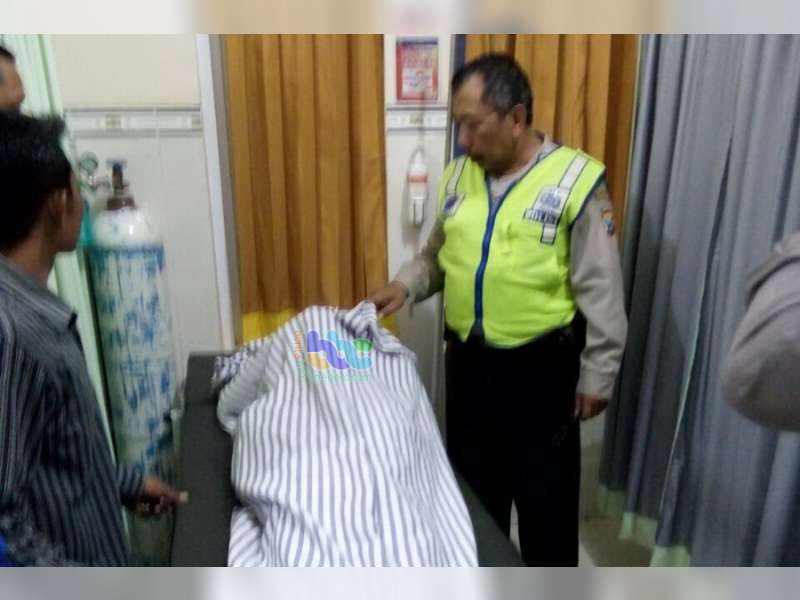 Tabrak Pagar Jembatan, Terpelanting dan Jatuh ke Kali, Pengendara Motor Meninggal Dunia